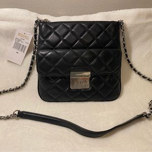 MICHAEL BY MICHAEL KORS SLOAN MEDIUM SWING PACK IN BLACK